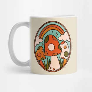 Stained Glass Mushroom Mug